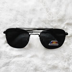 Leo Black Polarized Sunglasses